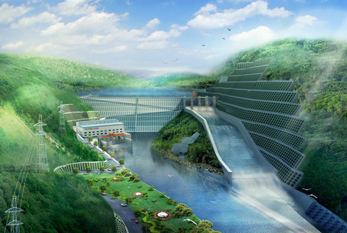 冯坡镇老挝南塔河1号水电站项目
